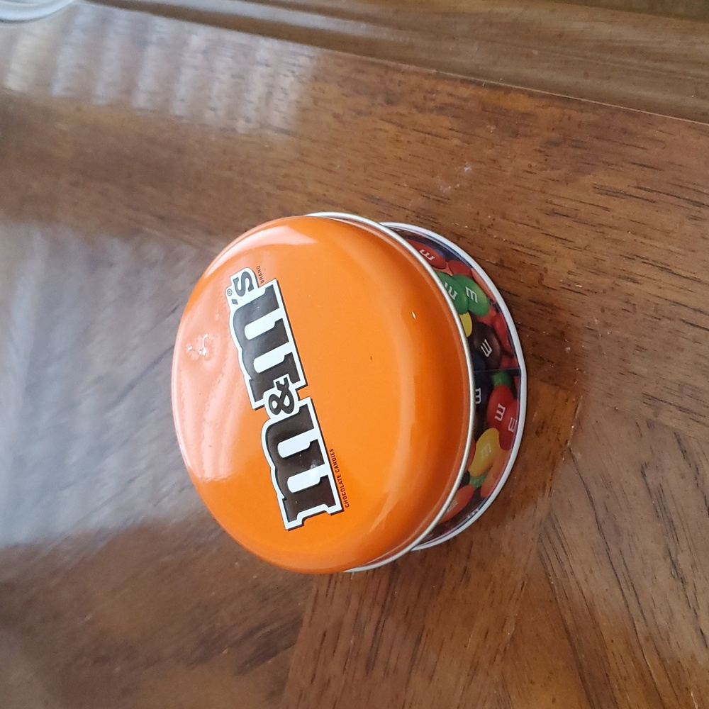 Orange M&M watch from Avon